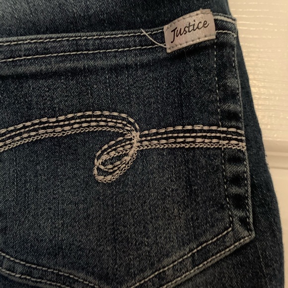 🛍3/30$ Stretchy capris jeans with grey waist band - Picture 3 of 8